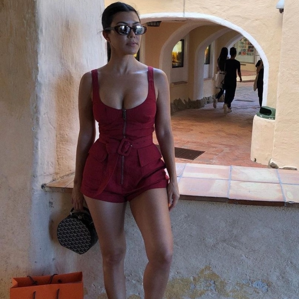 BRAND NEW never worn Roberto Cavalli Red romper